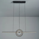 Axyaa Modern LED Dimmable Pendant Chandelier for Dining Room and Kitchen