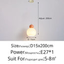 Axyaa Cream Girlish Heart LED Ceiling Pendant Lamp for Bedroom, Living Room, Dining Room