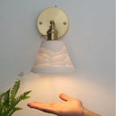 Axyaa Rotating LED Wall Sconce with Pull Chain Switch- Nordic Modern Style