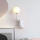 Polar Bear LED Sconce Wall Light for Kid's Room Decor - Axyaa