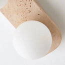 Axyaa Yellow Cave Stone Wall Lamp LED for Hotel Bedroom & Corridor