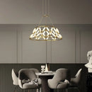 Axyaa Nordic Flower LED Chandelier for Modern Home Decor