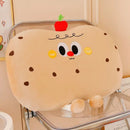 Axyaa Cartoon Bread Memory Foam Pillow - Sleep Aid & Backrest Support