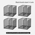 Axyaa Metal Desktop Bookshelf and Office Organization Rack for File and Document Storage