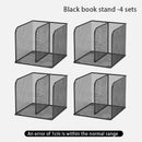 Axyaa Metal Desktop Bookshelf and Office Organization Rack for File and Document Storage