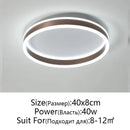 Axyaa Modern LED Ceiling Chandelier for Home Decor Lighting