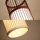 Axya Bamboo Wooden Pendant Light - Small, Simple, & Stylish Home Lighting