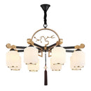 Axyaa Retro Chandelier Ceiling Light for Living Room Bedroom Dining Room Lighting