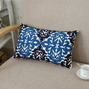 Axyaa Ethnic Floral Embroidered Canvas Cotton Pillow Cover 30x50cm
