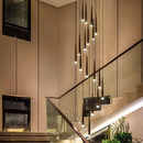 Axyaa Modern LED Pendant Chandelier for Stylish Living Room Lighting