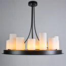 Axyaa Glass Candle Chandeliers for Home Decor and Kitchen Lighting