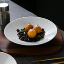 Axya Ceramic Dinner Plates: Stylish Tableware for Pasta, Sushi, Steak, Desserts