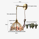 Axyaa Butterfly Glass LED Wall Lights - Nordic Modern Design