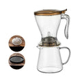 Axyaa Coffee Brewing Set: Filter Soak Hand Brewer, Smart Cup, Pot, Maker, Drinkware
