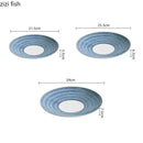 Axyaa Ceramic Shallow Plate: High Beauty Specialty Tableware