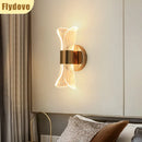 Axyaa Nordic Luxury LED Wall Lamp for Bedroom & Living Room