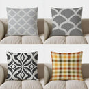 Axyaa Geometric Pattern Decorative Pillow Cover for Sofa, Bedroom, Car