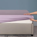 Axyaa Bamboo Fitted Sheet Double Queen Size Luxury Mattress Cover