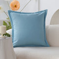 Axyaa Summer Plain Cushion Cover Ultra Soft Pillowcase for Cozy Home Decor