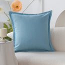 Axyaa Summer Plain Cushion Cover Ultra Soft Pillowcase for Cozy Home Decor