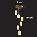 Axyaa LED Pendant Chandeliers for Modern Living and Dining Rooms
