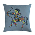Gemini Libra Taurus Pillow Case by Axyaa: Linen Sofa Car Decorative Cover