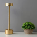 Axya Touch Bedside Lamp | USB Rechargeable Three Color Dimming Aluminum Light