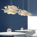 Axyaa Nordic Modern Acrylic Flower Chandelier for Living Dining Room Kitchen Bedroom