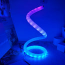Axyaa RGB Spiral LED Table Lamp - Dimmable Minimalist USB Power Office Bedside Lamp