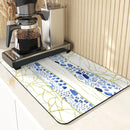 Axyaa Wave Pattern Silicone Coasters - Kitchen Decor & Drying Mat