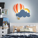 Axyaa Clouds Wall Lamps: Modern Kid's Bedroom Sconce Indoor Lighting