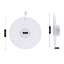 Axyaa Modern Ultra-thin Acrylic Wall Lamp LED Variety of Shapes Wall Lights