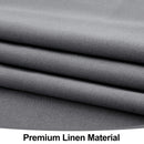 Axyaa Faux Linen Waterproof Tablecloth for Kitchen Dining.