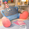 Axyaa Bigfoot Waist Cushion: Cozy Sofa Decor & Headrest Pillow, Ideal Gift for Girls