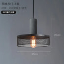 Axyaa Grid Metal Pendant Light for Restaurant Dining and Bar Decor