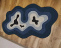 Axyaa Plush Modern Carpet for Living Room Bedroom Decor - Anti-slip Thicken Fluffy Rug