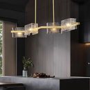 Axyaa Modern Stair Chandelier Pendant Lamp for Living Room, Interior Lighting