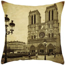 Axyaa French Landscape Pillowcase: Custom European-style Cushion Cover for Home Decor