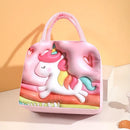 Axyaa Insulated Children's Lunch Box Bag With Handle & Cute Design