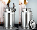 Axya 304 Stainless Steel Sealed Barrel for Edible Oil, Milk Tea, Wine Fermentation