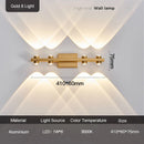 Axyaa Modern Nordic Up Down Wall Sconce LED Aluminum Wall Light