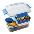 Axyaa Large Capacity Bento Box with Sauce Box - Leakproof Food Container for Lunch