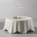 Axyaa Stone Pattern Double Round Table Display Plate - Hotel Kitchen Tableware