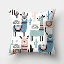 Axyaa Decorative Cushions Pillowcase - Soft Polyester Throw Pillow Cover for Sofa Décor