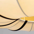 Axyaa Nordic Zen Silk Lantern Chandelier for Home Decoration and LED Lighting