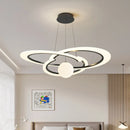 Axyaa LED Chandeliers Modern Pendant Light for Living and Dining Room Lighting