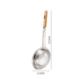 Axyaa Stainless Steel Colander Hot Pot Spoon Pasta Filter French Fries Skimmer