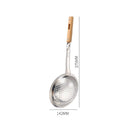 Axyaa Stainless Steel Colander Hot Pot Spoon Pasta Filter French Fries Skimmer