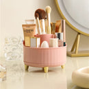 Axyaa 360° Rotating Cosmetic Organizer and Small Items Storage Shelf for Home and Bathroom