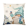 Merry Christmas Pillow Cover Set with Festive Prints - Axyaa